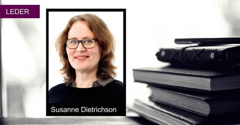 Portrettfoto av Susanne Dietrichson, redaktør i Kildens nyhetsmagasin