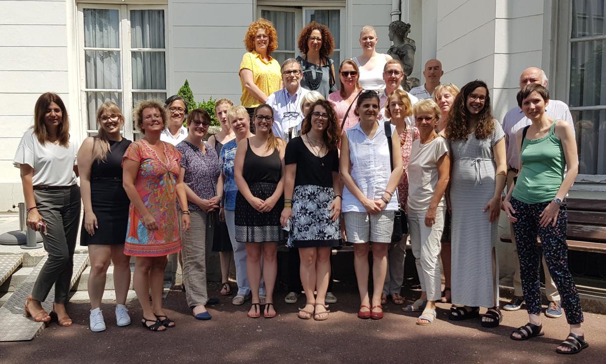 Partnerne i Gender Equality Academy samlet til planleggingsmøte hos den franske forskningsinstitusjonen CNRS i Paris sommeren 2019