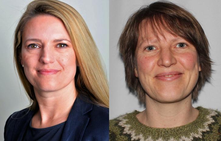 Ann-Torill Tørrisplass, første amanuensis ved Nord universitet og Ingvil Hellstrand Universitetet i Stavanger