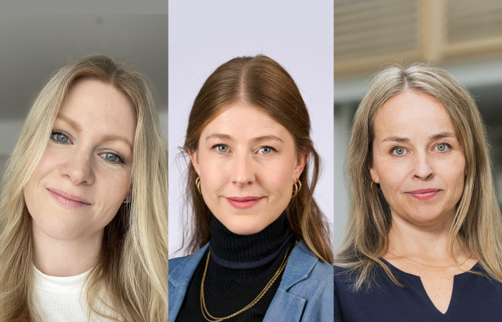 Ragnhild Thorstensen (t.v.), Rikke Tokle og Kristin Engh Førde 