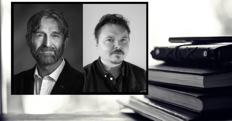 Rune Johan Krumsvik, professor og Marius Ole Johansen, forsker ved UiB