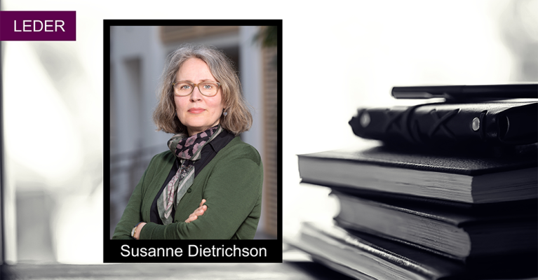 Lederbilde av Susanne Dietrichson
