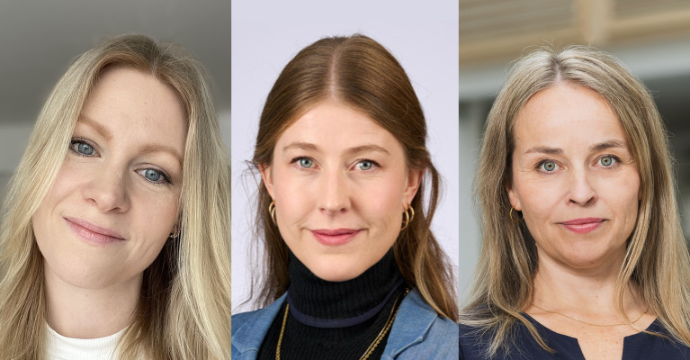 Ragnhild Thorstensen (t.v.), Rikke Tokle og Kristin Engh Førde 