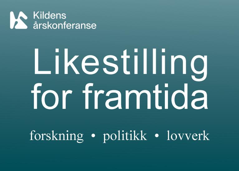 Filmserie Likestilling for framtida plakat med tekst