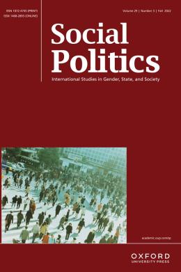 Social Politics: International Studies in Gender, State & Society