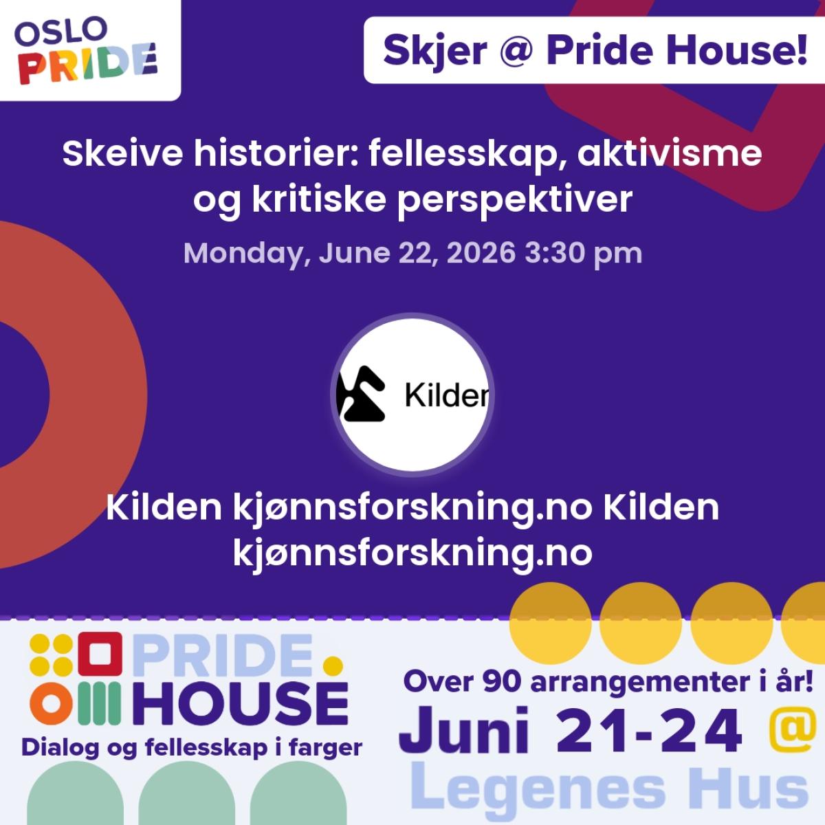 Pride House banner