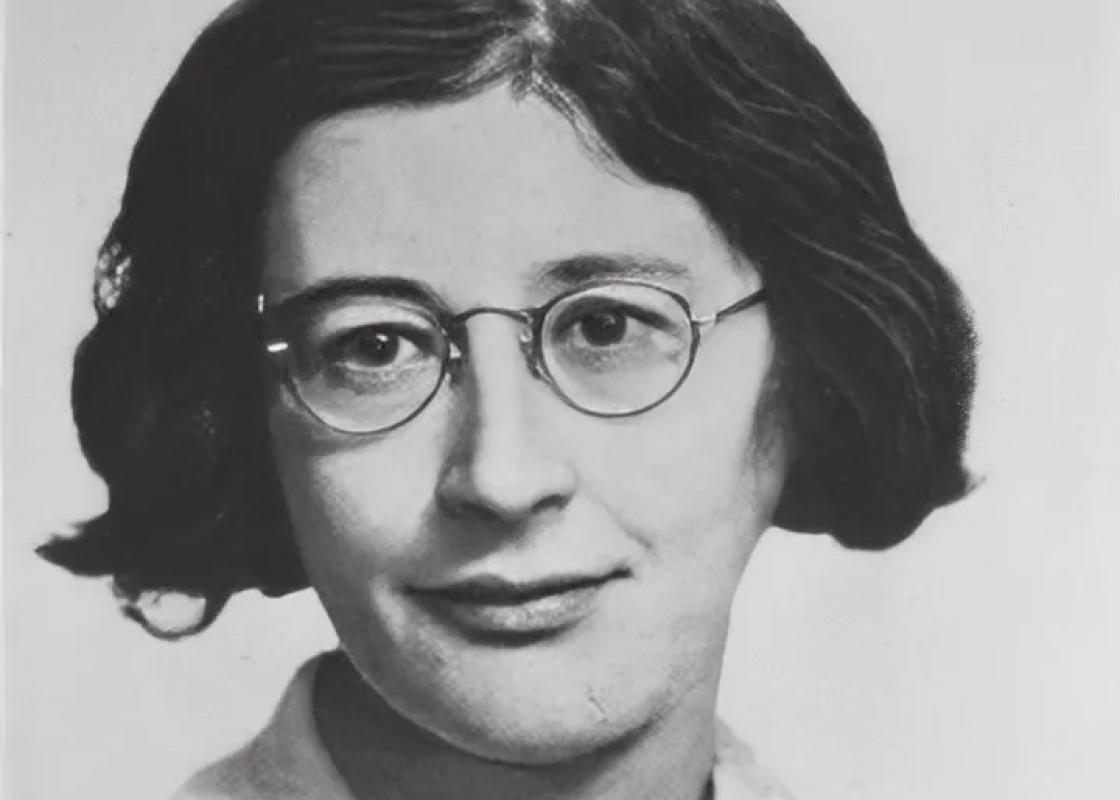 Simone Weil fotografert i 1909
