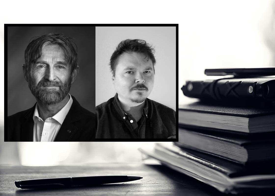 Rune Johan Krumsvik, professor og Marius Ole Johansen, forsker ved UiB