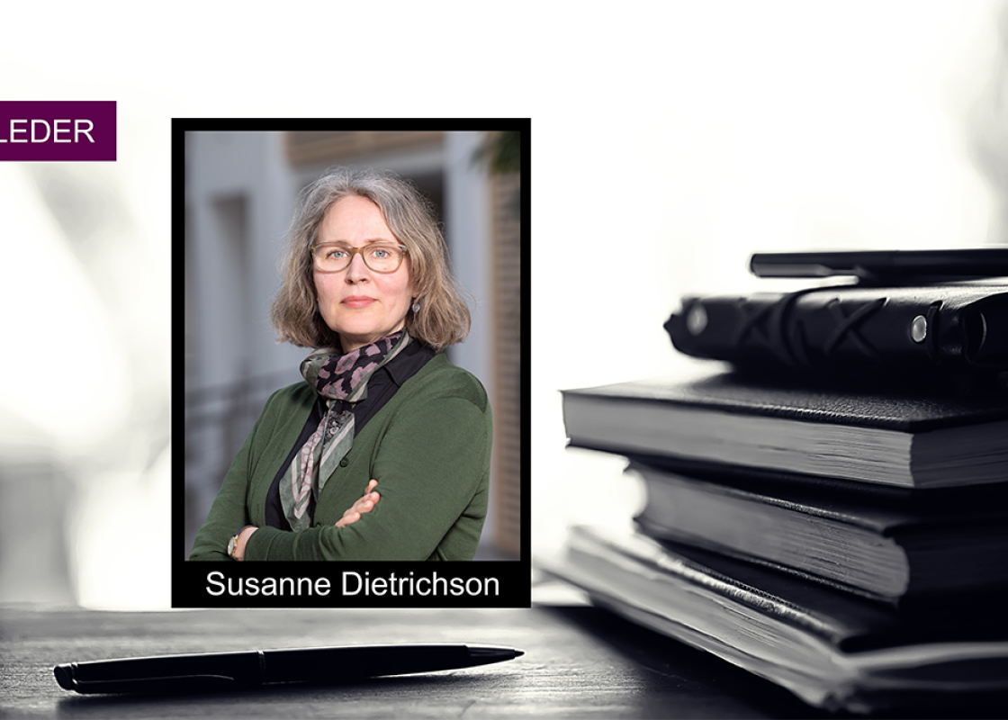 Lederbilde av Susanne Dietrichson