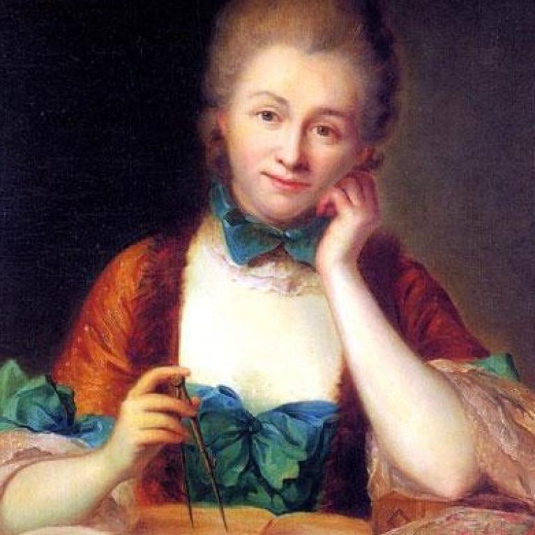Émilie du Châtelet Maleri av den franske filosofen Émilie du Châtelet (1706-1749), malt av Maurice Quentin de La Tour.